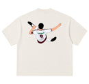 Camiseta Oversized - Explosão Tricolor - Costas
