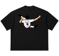 Camiseta Oversized - Explosão Tricolor - Costas