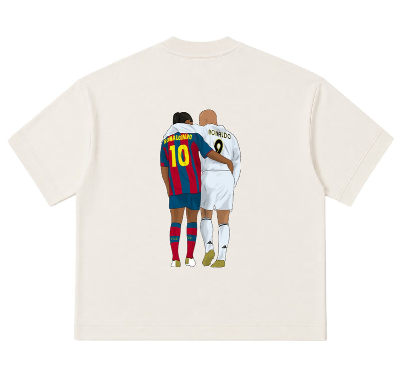 Camiseta Oversized - Fenômeno e Bruxo - Costas