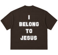 Camiseta Oversized - I Belong to Jesus