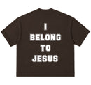 Camiseta Oversized - I Belong to Jesus