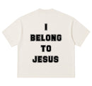 Camiseta Oversized - I Belong to Jesus