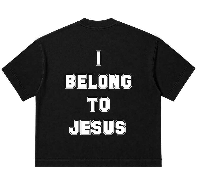 Camiseta Oversized - I Belong to Jesus