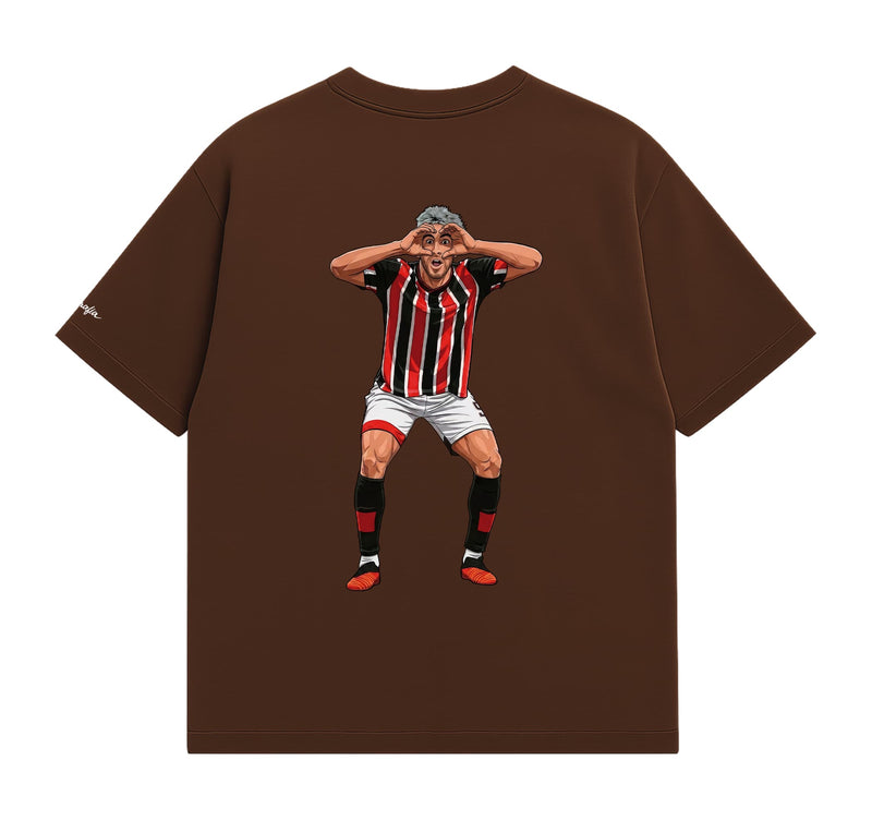 Camiseta Oversized - Toca que é Gol - Costas